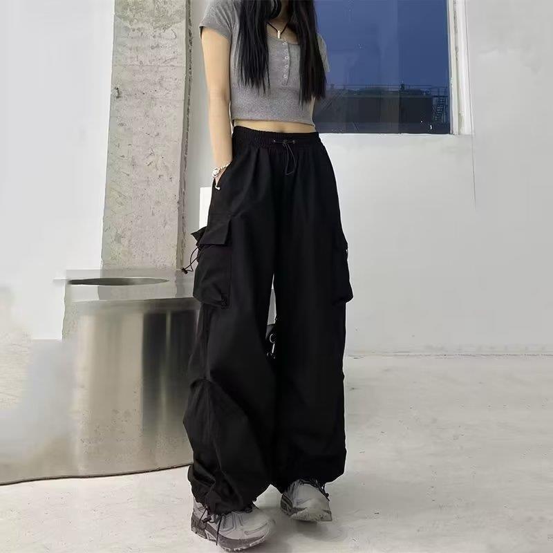Straight Wide Leg Casual Pants