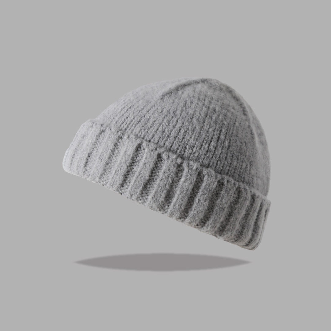 Chunky Knit Fold Beanie