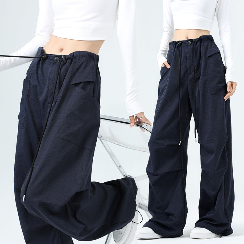 Utility Wide-Leg Cargo Pants