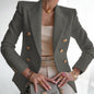 Elegant Monochrome Blazer