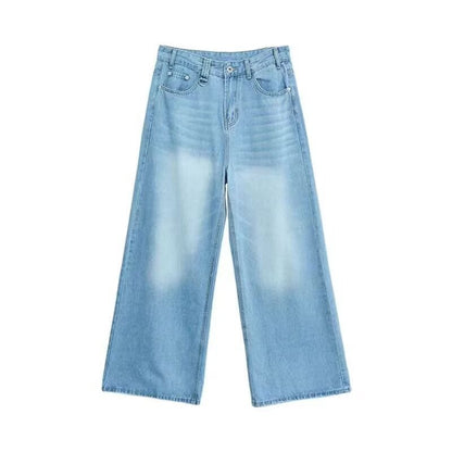 Vintage Fade Wide-Leg Jeans