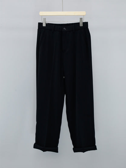 Tailored cuffed trousers