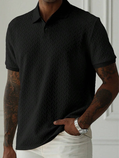 Textured Polo Shirt