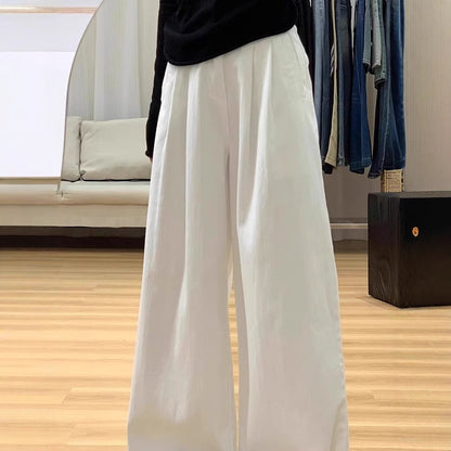 Oversized Wide-Leg Trousers