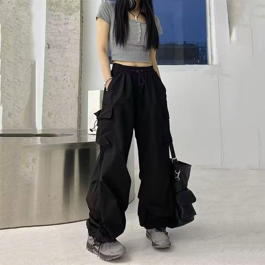 Straight Wide Leg Casual Pants