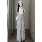 Loose Fit Drawstring Cargo Pants