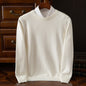 Fine knit crew neck sweater
