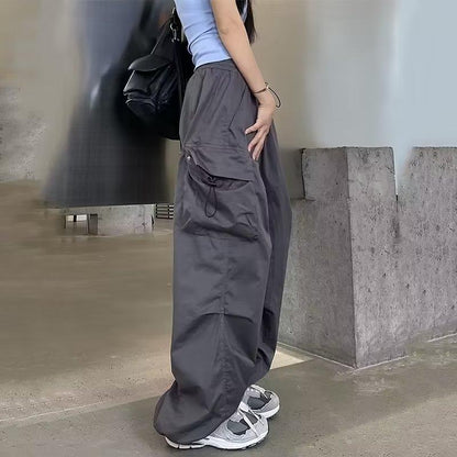 Straight Wide Leg Casual Pants