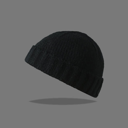 Chunky Knit Fold Beanie