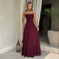 Textured Floral Jacquard Evening Gown