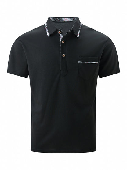 Slim-fit polo shirt with contrast details