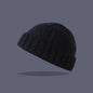 Chunky Knit Fold Beanie