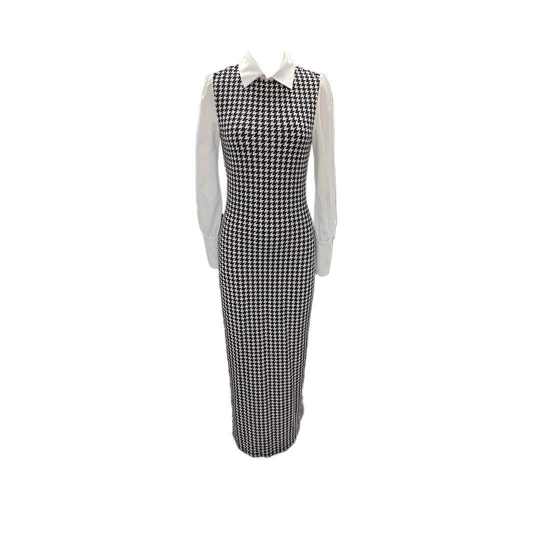 Fashion Fake Two Pieces Women's Dress
