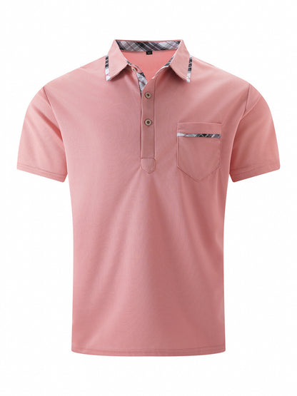 Slim-fit polo shirt with contrast details