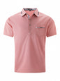 Slim-fit polo shirt with contrast details