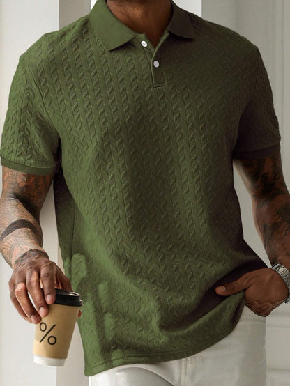 Textured Polo Shirt