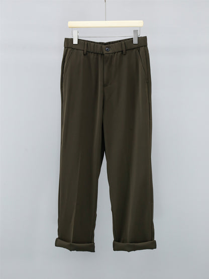 Tailored cuffed trousers