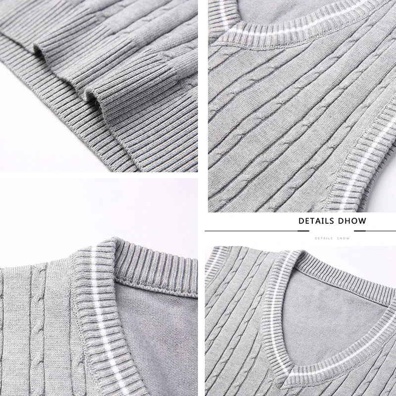 Sweater Mens Knitwear Sweater Vest for Men