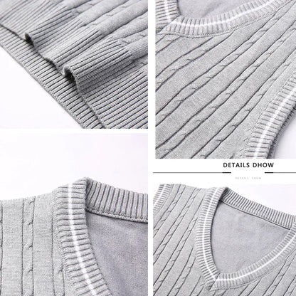 Sweater Mens Knitwear Sweater Vest for Men