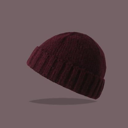 Chunky Knit Fold Beanie