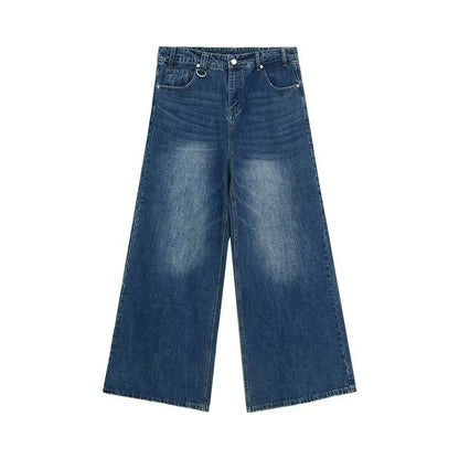 Vintage Fade Wide-Leg Jeans