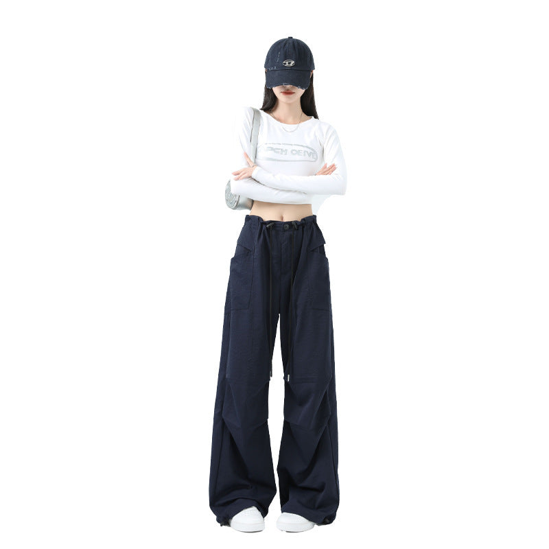 Utility Wide-Leg Cargo Pants