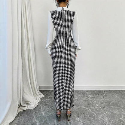 Fashion Fake Two Pieces Women's Dress