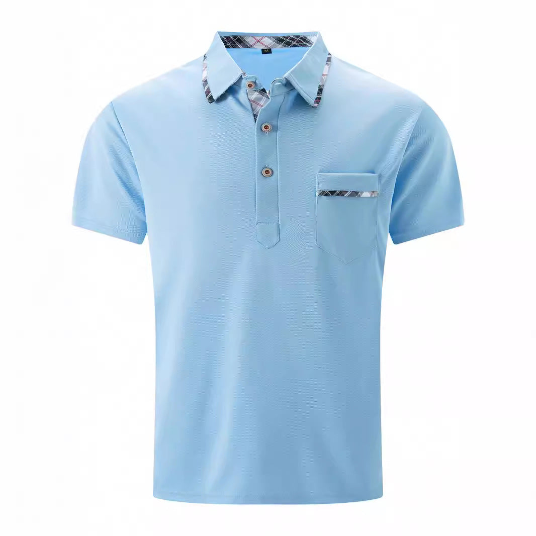 Slim-fit polo shirt with contrast details