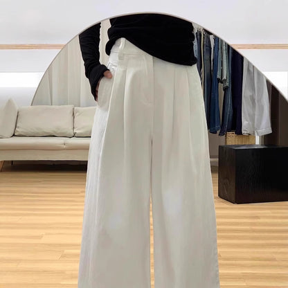 Oversized Wide-Leg Trousers