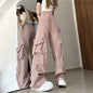 Oversized Parachute Cargo Pants