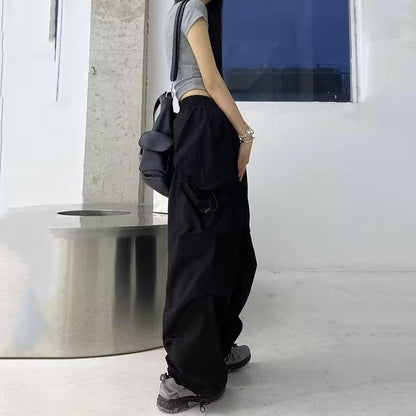 Straight Wide Leg Casual Pants