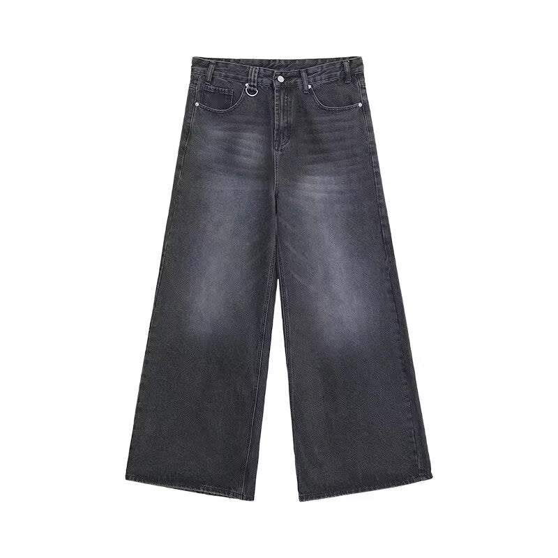 Vintage Fade Wide-Leg Jeans