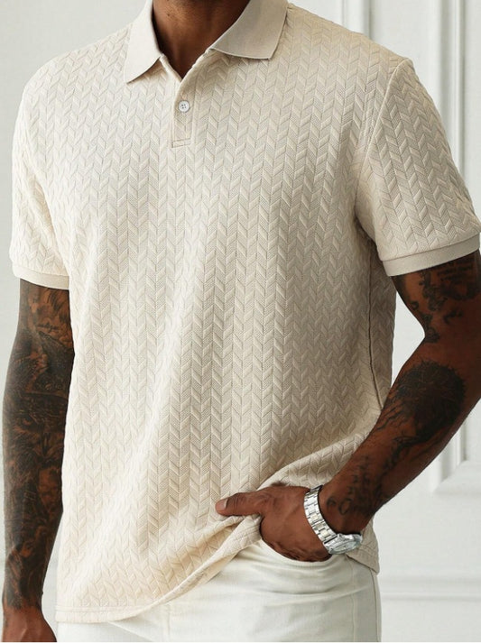 Textured Polo Shirt