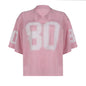 Mesh Varsity Crop Jersey 80
