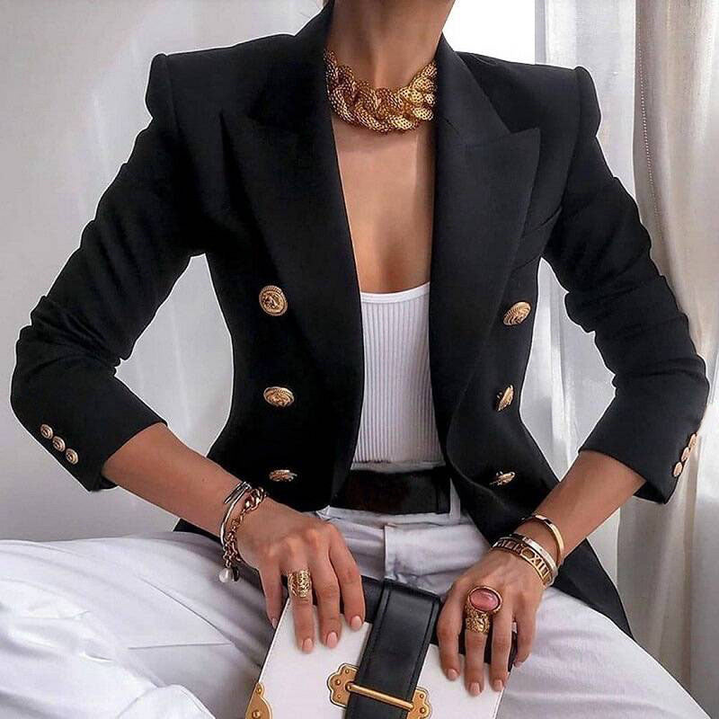 Elegant Monochrome Blazer