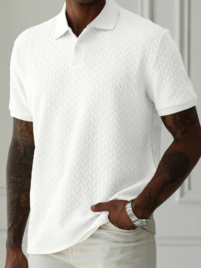 Textured Polo Shirt