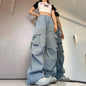 Oversized Parachute Cargo Pants