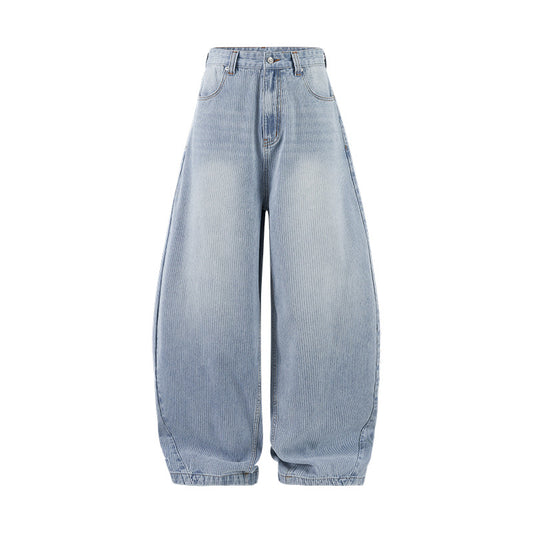 Wide-Leg Palazzo Jeans