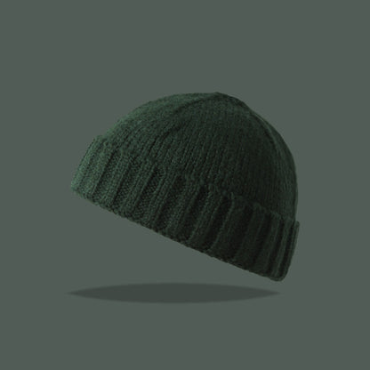 Chunky Knit Fold Beanie