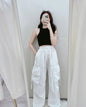 Oversized Parachute Cargo Pants