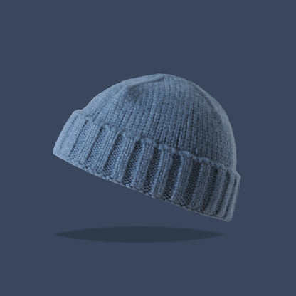 Chunky Knit Fold Beanie