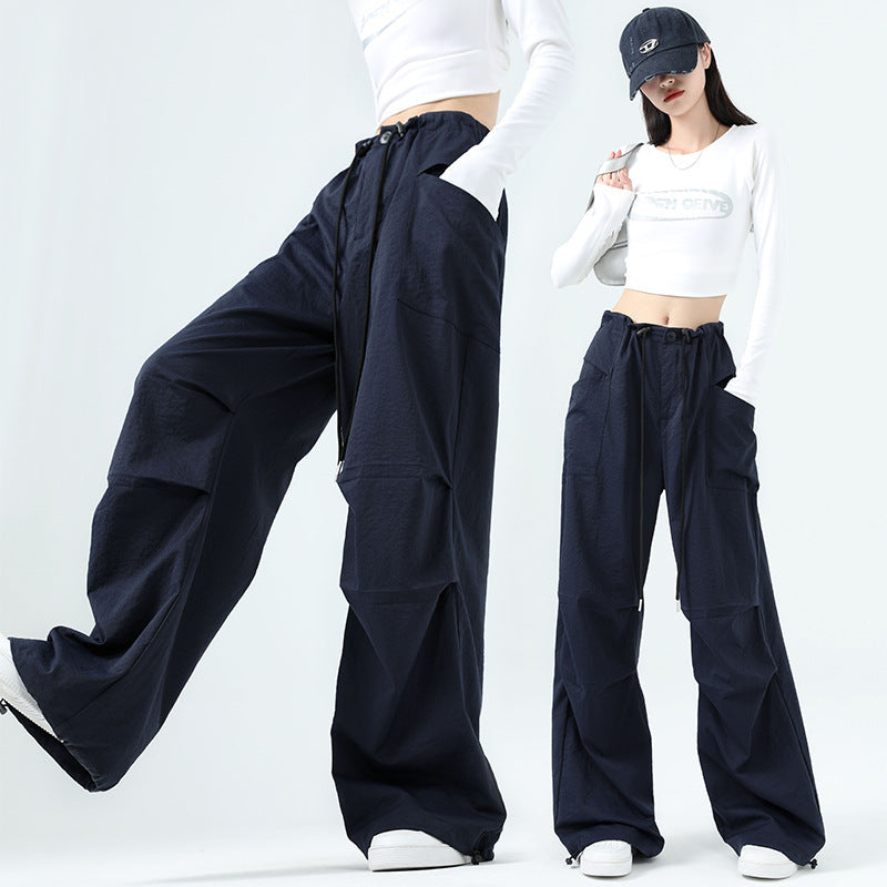 Utility Wide-Leg Cargo Pants