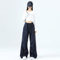 Utility Wide-Leg Cargo Pants